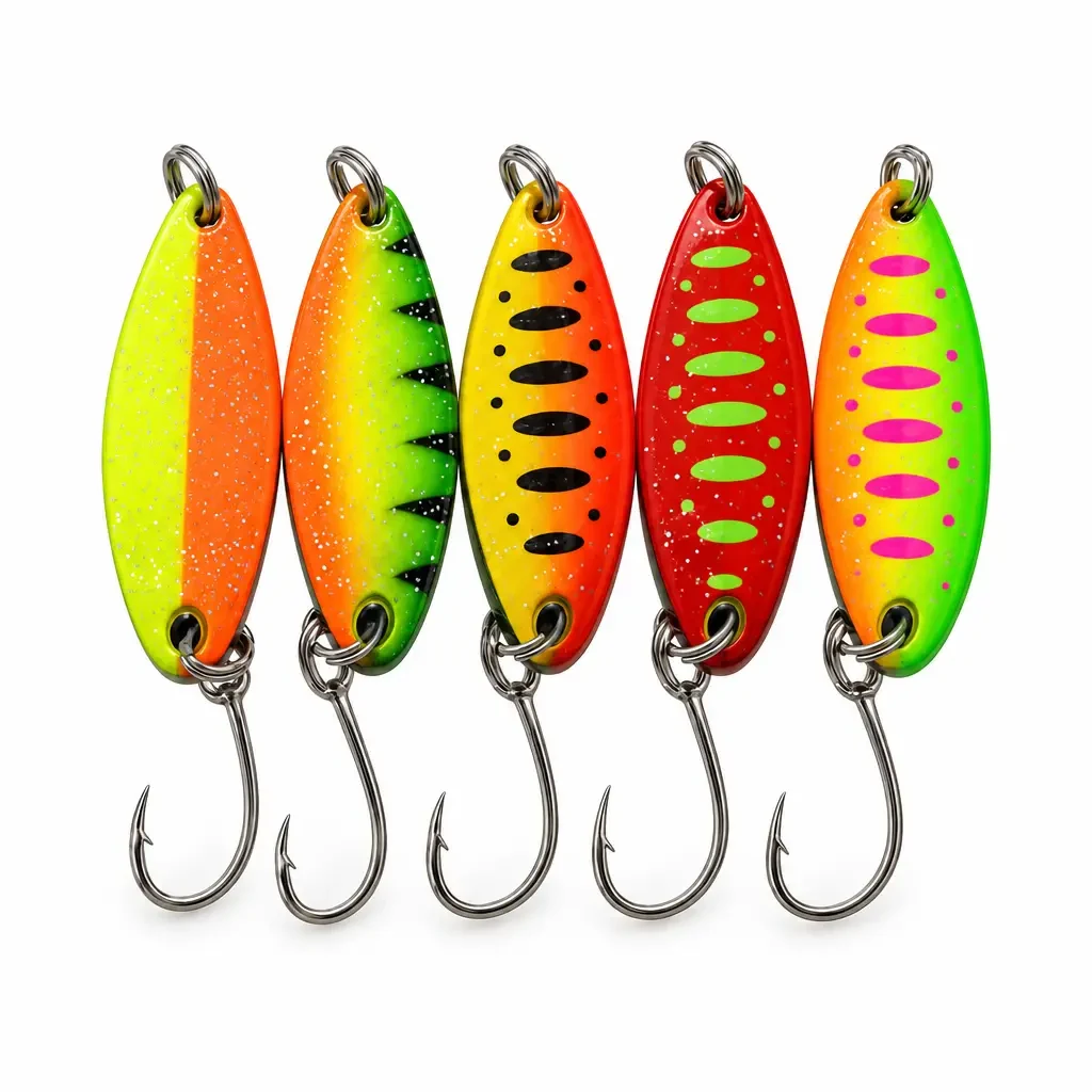 Small Spoon Lure 3.5g Single Hook (Pack of 5)