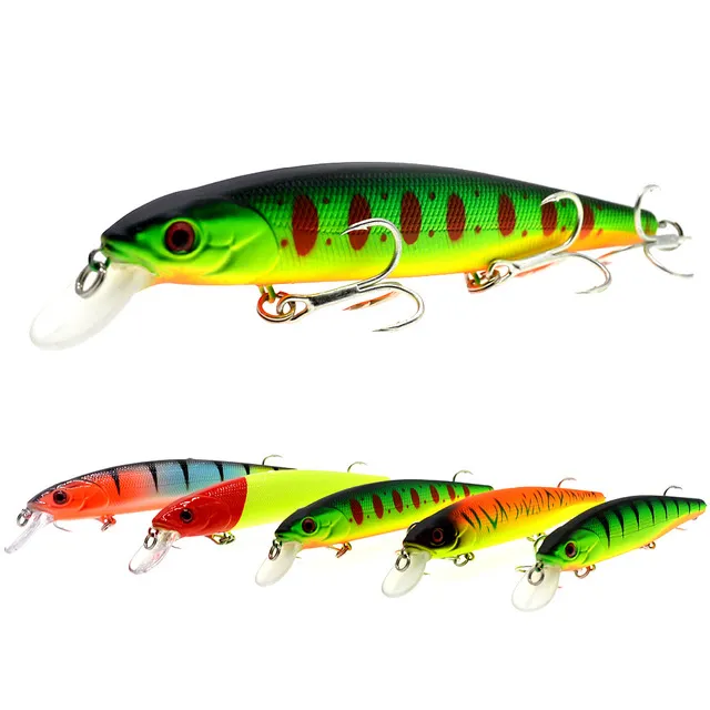 Catfish Lure Jointed Steel Wire Minnow 24g 14cm