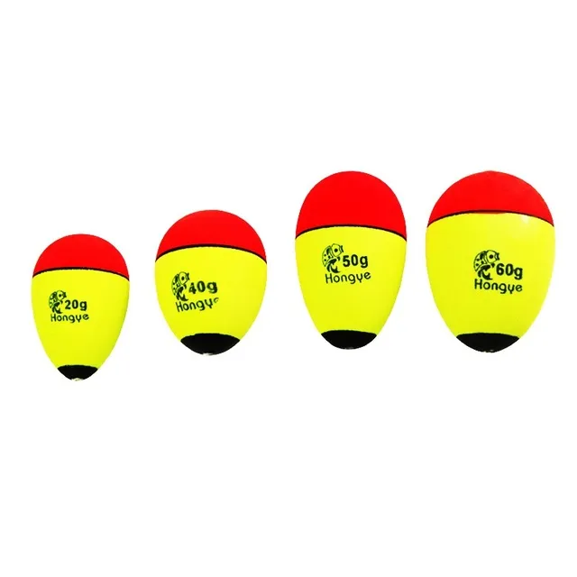 Galleggiante pesca schiuma 10-60 g (confezione da 4)