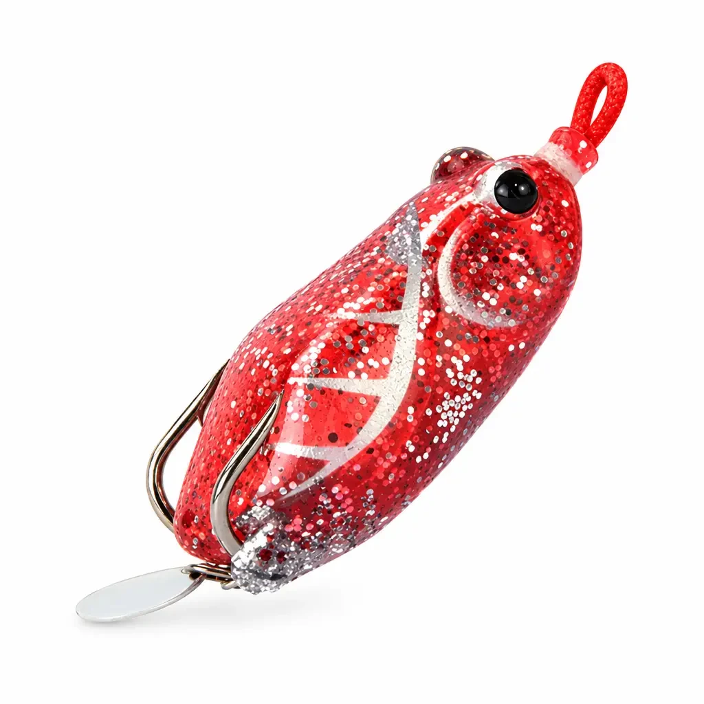 Snakehead Frog Lure Soft Double Hook 14g