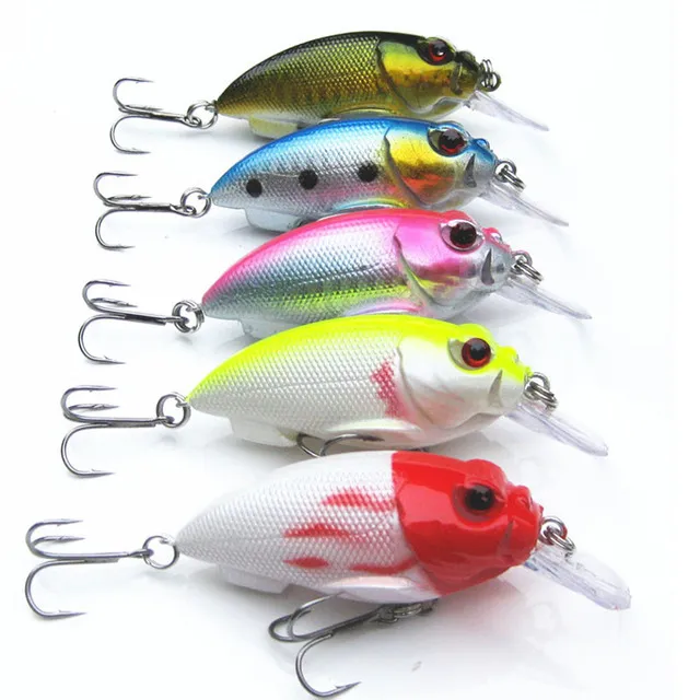 Deep Dive Wobbler Lure Hard Crank Bait 7cm 11g