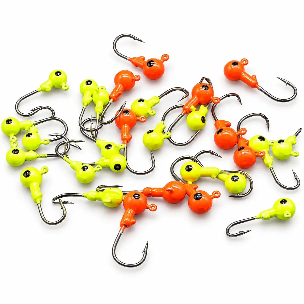 Testina piombata occhi pesce 1,75-3,5 g (confezione da 10)