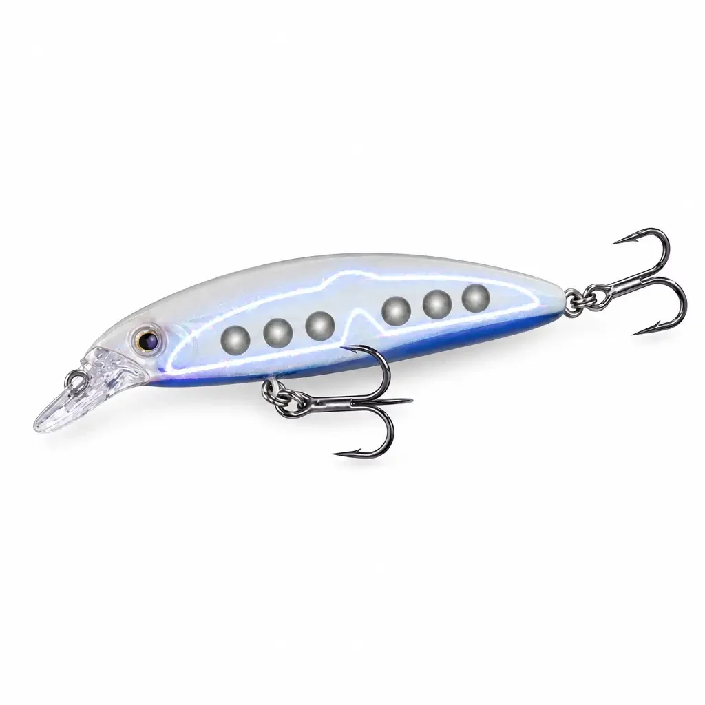 Laser Minnow Fishing Lure Floating Rattle 5.5g 14g