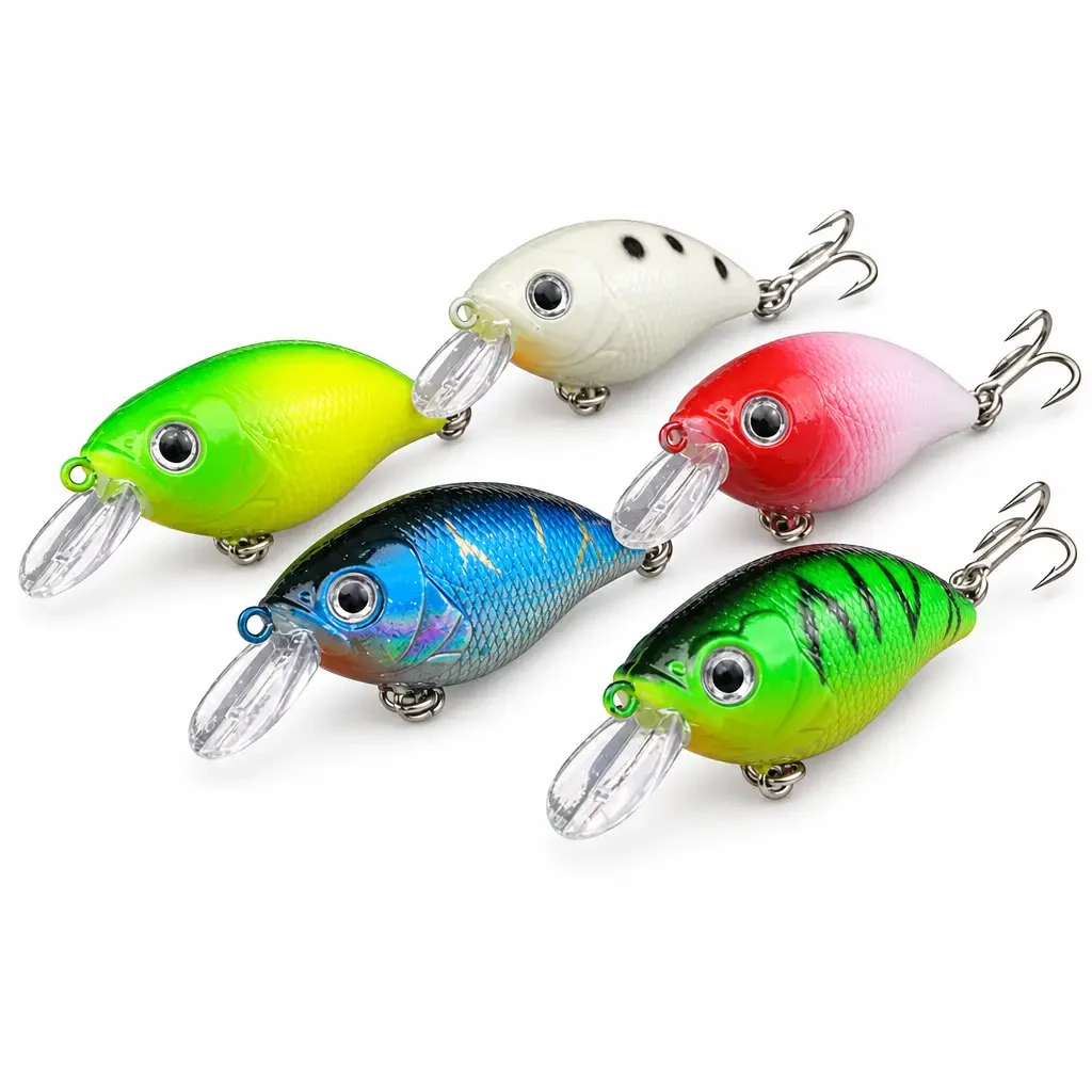 Small Fat Crankbait Mini Minnow 5.5cm 7g