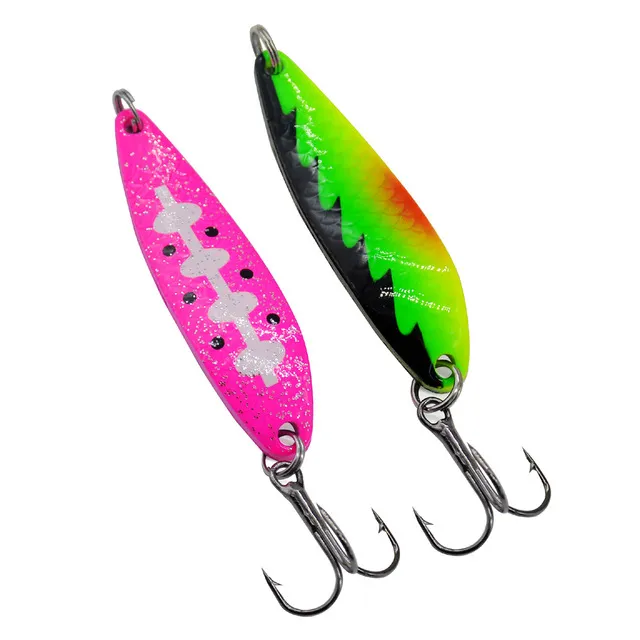 Curved Spinner Spoon Lure 10g 5.1cm (Pack of 2)