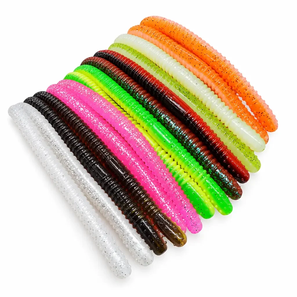 Verme siliconico noodle 10 cm (confezione da 10)