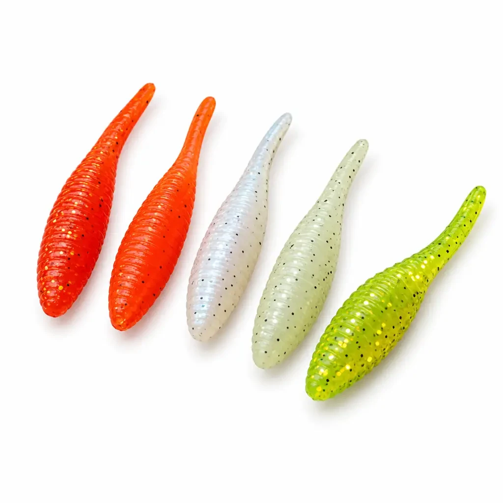 Grub coda dritta 4,5 cm 1 g (confezione da 10)