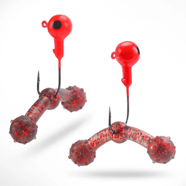 Verme silicone stick 4,8 cm 1,6 g (confezione da 8)