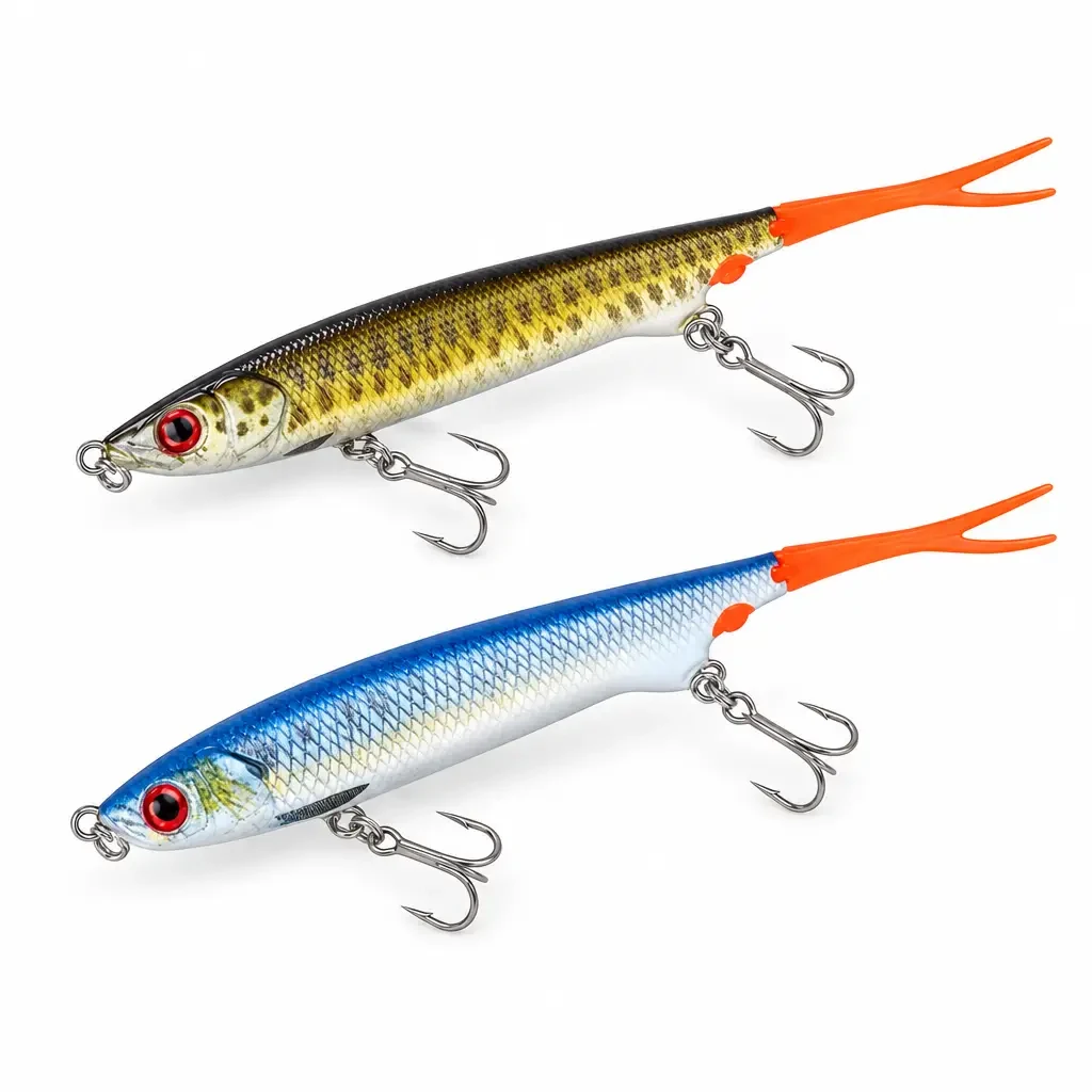 Sinking Stickbait with Changeable Tail 12cm
