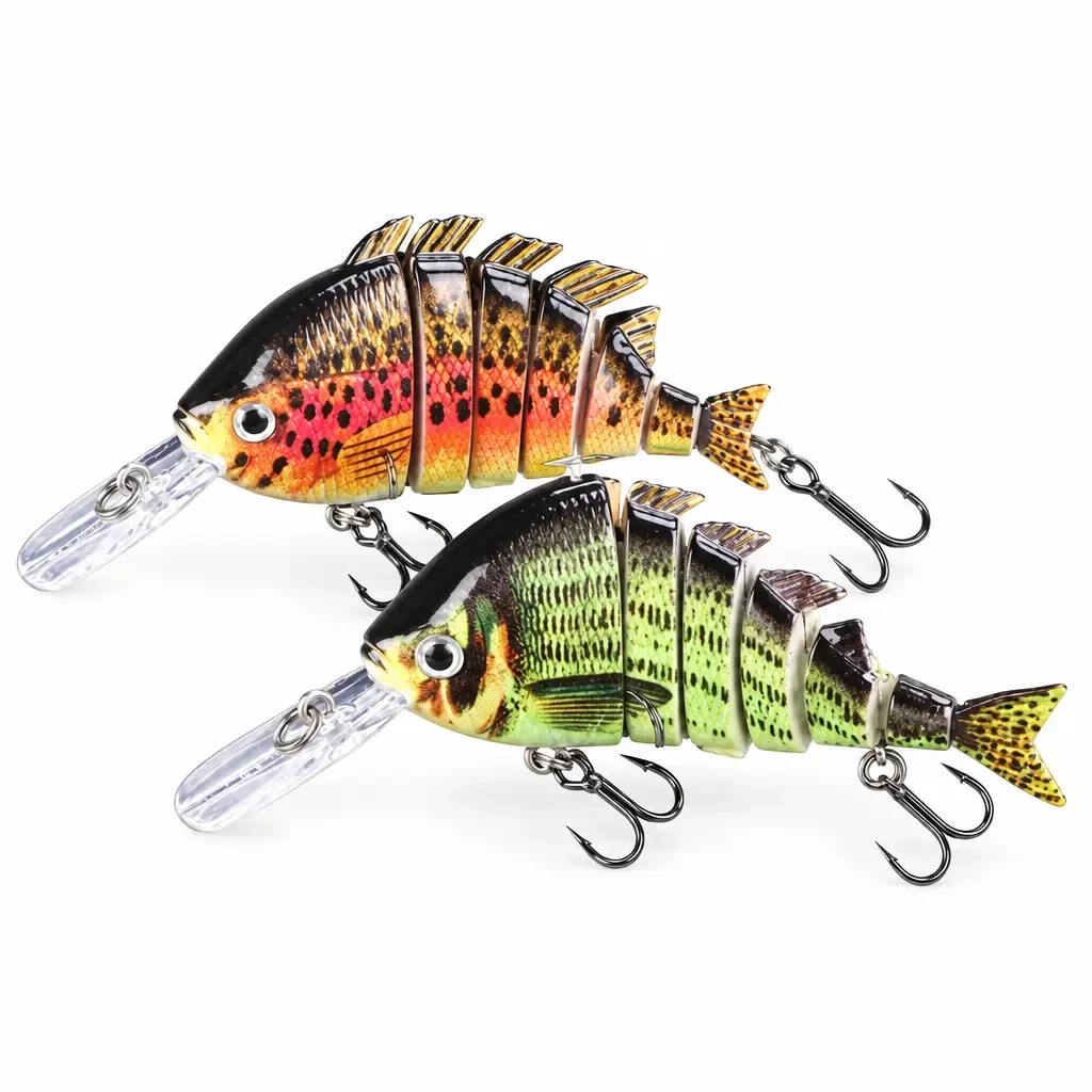 Hard Swimbait 6 Segment Jointed Sinking 8cm 15g