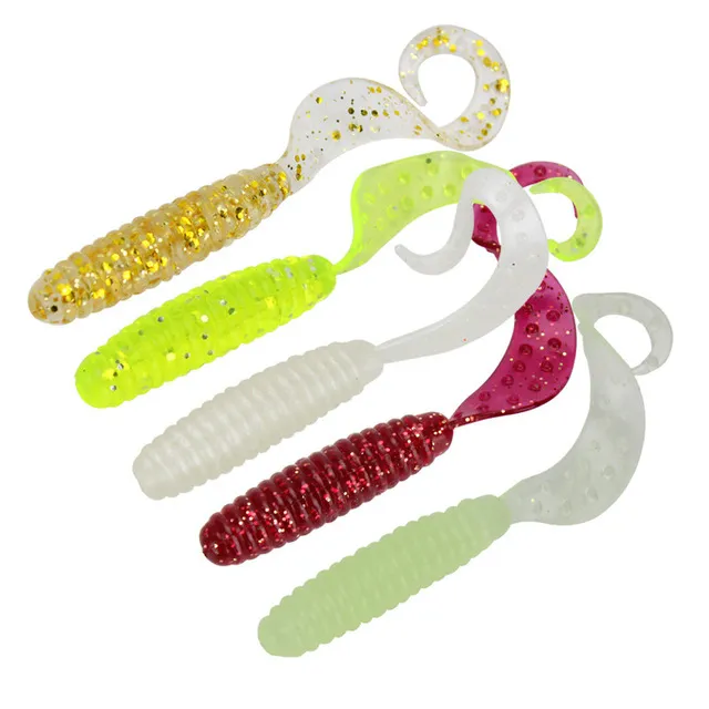 Grub coda a falce 6,5 cm (confezione da 10)