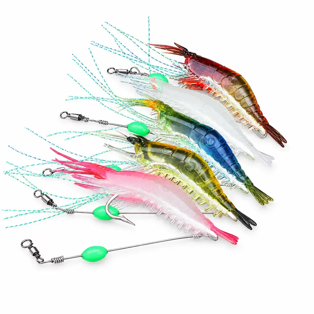 Gambero luminoso 9 cm 5,2 g (confezione da 5)