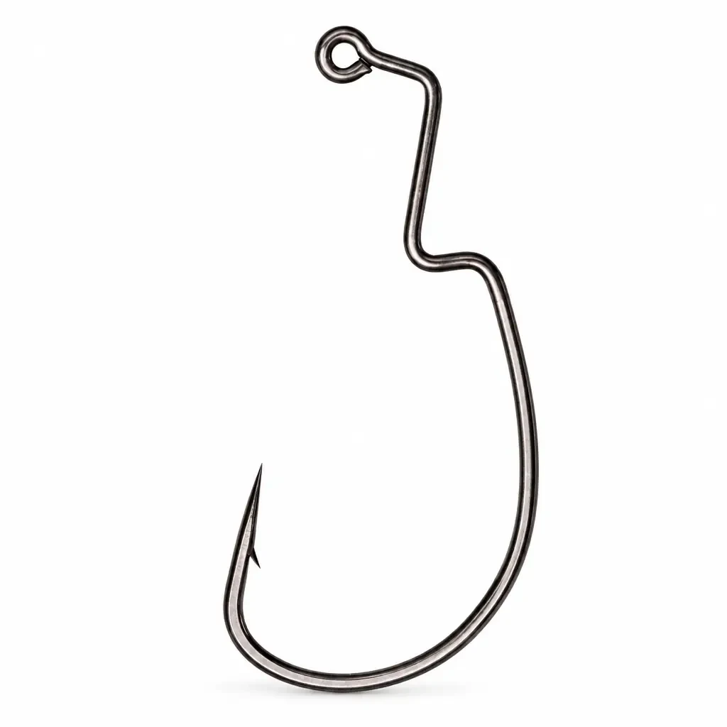 Drop Shot Hook Long Shank Wide Belly (Pack of 10)