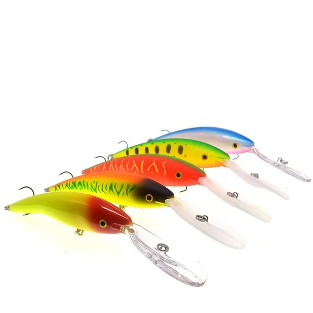Long Cast Minnow Lure Long Lip 15.5cm 20g (Pack of 5)