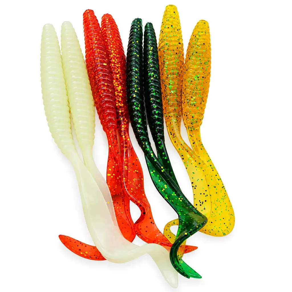 Long Curly Tail Grub 13cm 6g (Pack of 5)